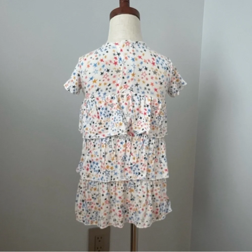 MAGNETIC ME BAY GIRL STARBURST SHORT-SLEEVE DRESS